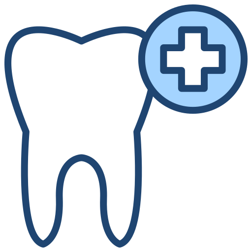 歯科 Generic Blue icon