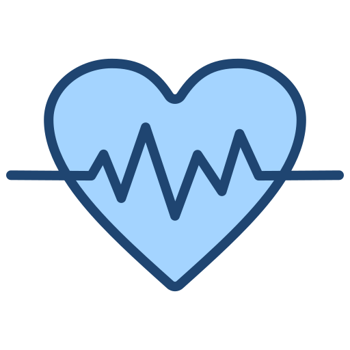 ritmo cardiaco Generic Blue icono