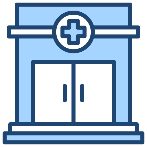 Clinic Generic Blue icon