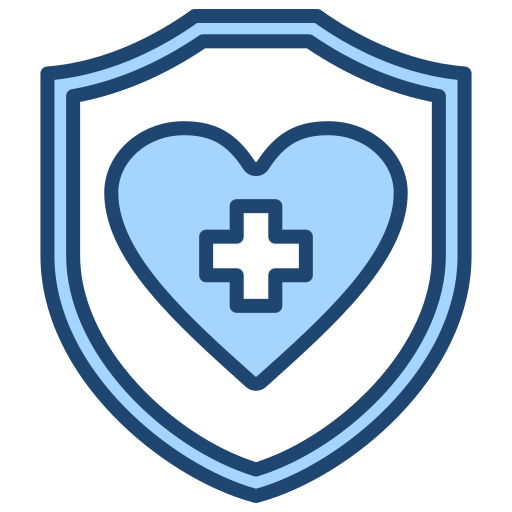 assurance santé Generic Blue Icône