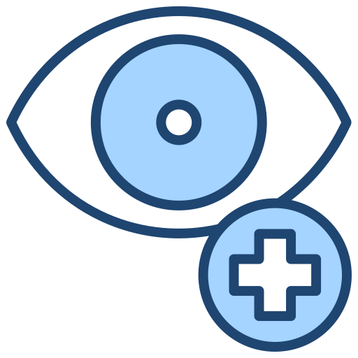 Ophthalmology Generic Blue icon