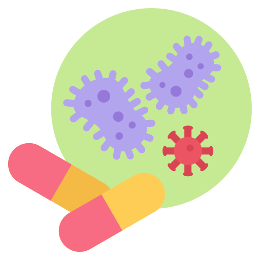 antibiotikum Generic Flat icon