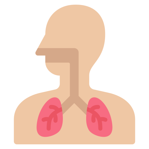 ademhalingssysteem Generic Flat icoon