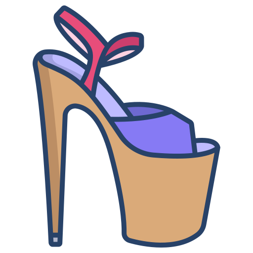 calzado Generic color outline icono