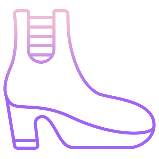 calzature Generic gradient outline icona