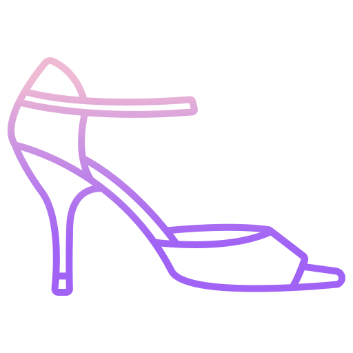 calzado Generic gradient outline icono