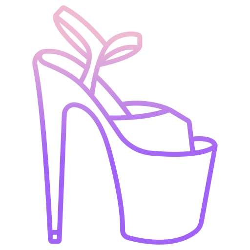 Обувь Generic gradient outline иконка