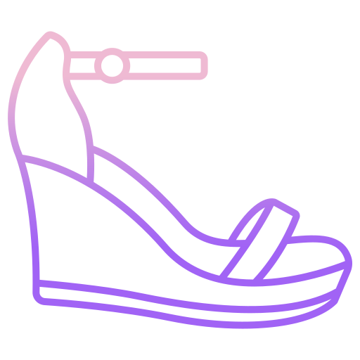 chaussure Generic gradient outline Icône