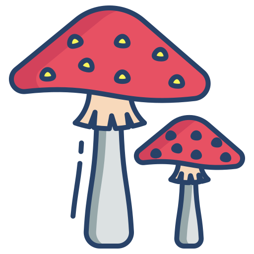 Mushroom Generic color outline icon