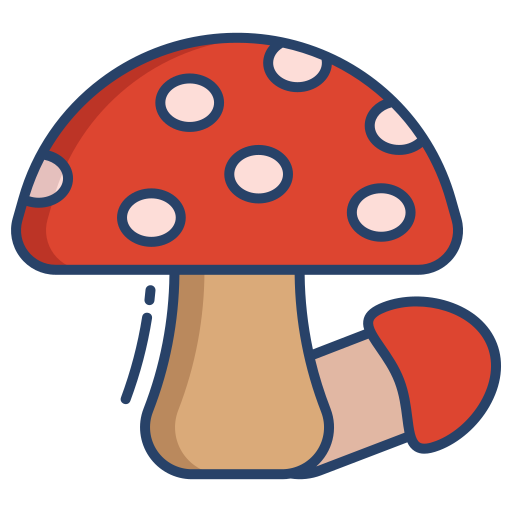 Mushroom Generic color outline icon