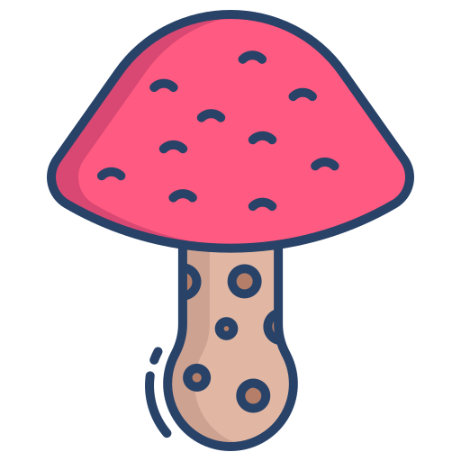 Mushroom Generic color outline icon