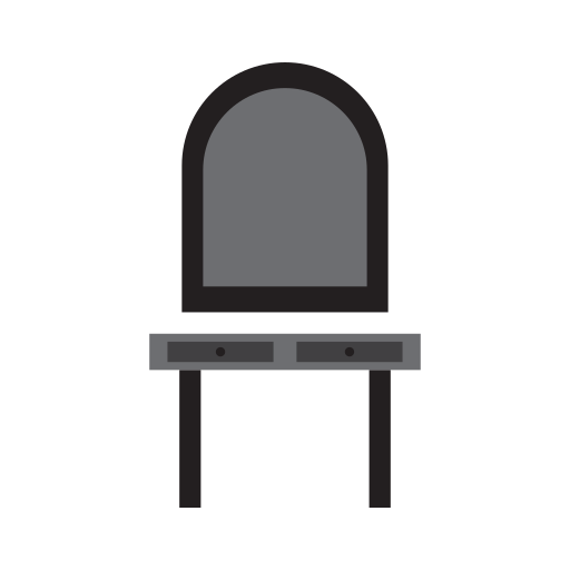 dressing table Generic Grey icon