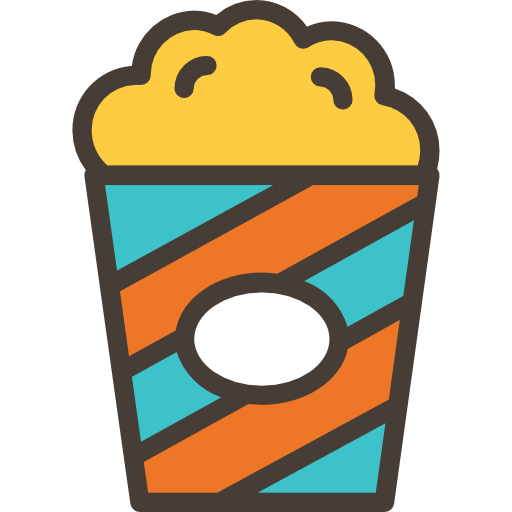 popcorn Good Ware Lineal Color icon