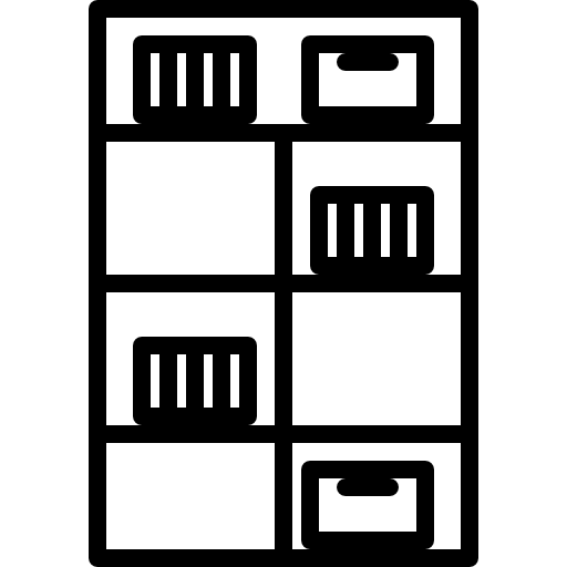 Книжная полка xnimrodx Lineal иконка