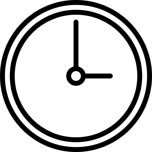zegar ścienny xnimrodx Lineal ikona