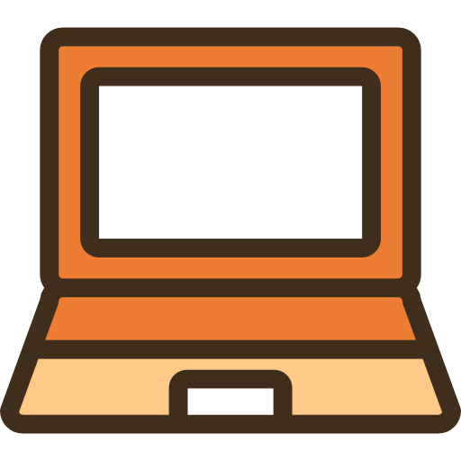 ordenador portátil Good Ware Lineal Color icono