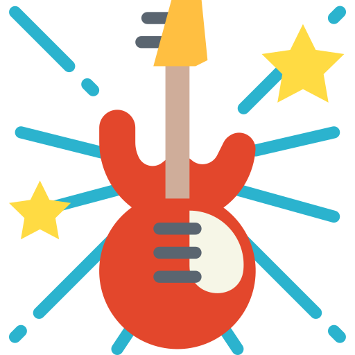 gitara PongsakornRed Flat ikona