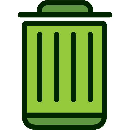 bote de basura Good Ware Lineal Color icono
