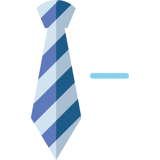krawat PongsakornRed Flat ikona