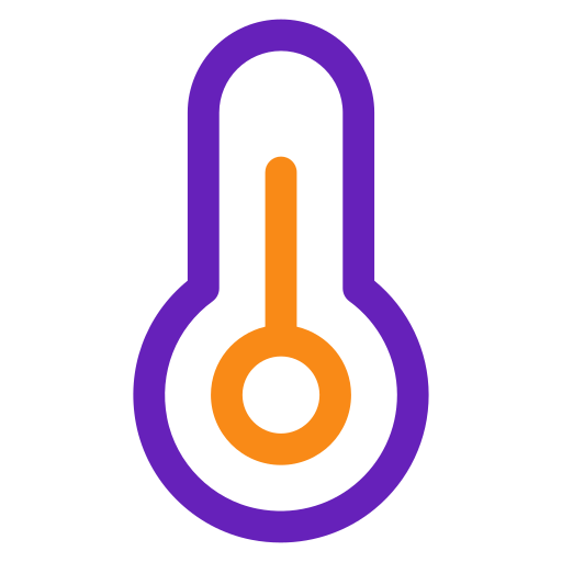 termometro Generic Outline Color icona