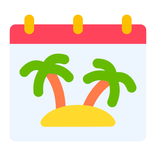 wakacje Generic Flat ikona