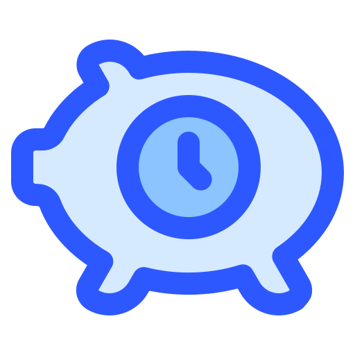 時間を節約する Generic Blue icon