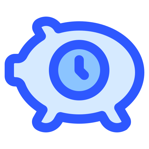 zeit sparen Generic Blue icon