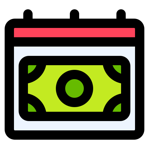Payday Generic Outline Color icon