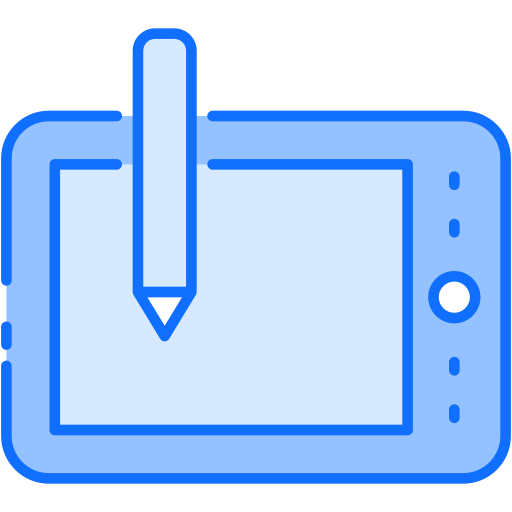 그래픽 태블릿 Generic Blue icon