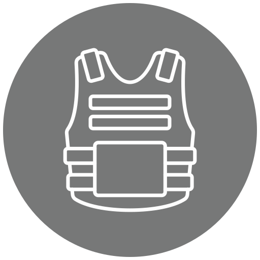 Bulletproof Vest Generic Flat icon