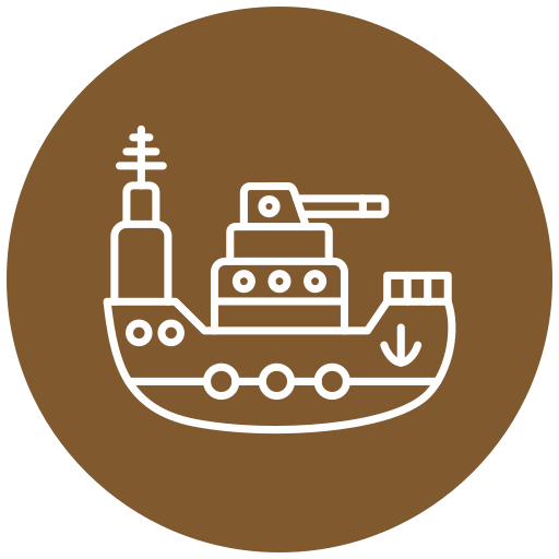 krążownik Generic Flat ikona