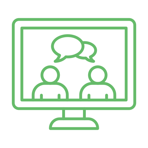 Online meeting Generic Simple Colors icon
