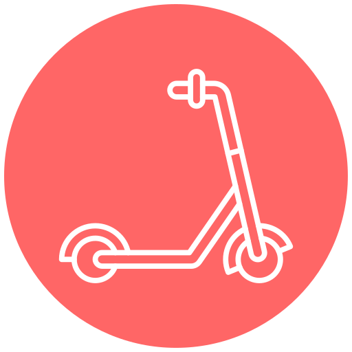kick scooter Generic Flat icon
