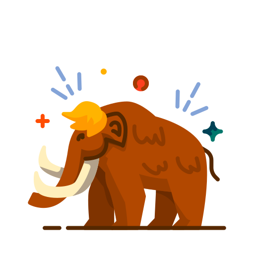 mamute Generic Flat Ícone