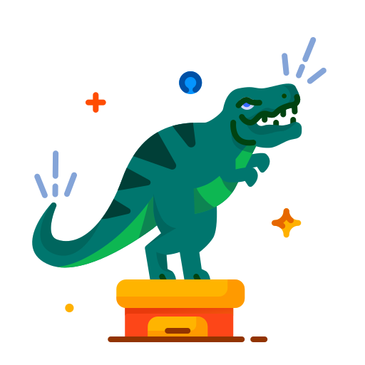 Tyrannosaurus Generic Flat icon