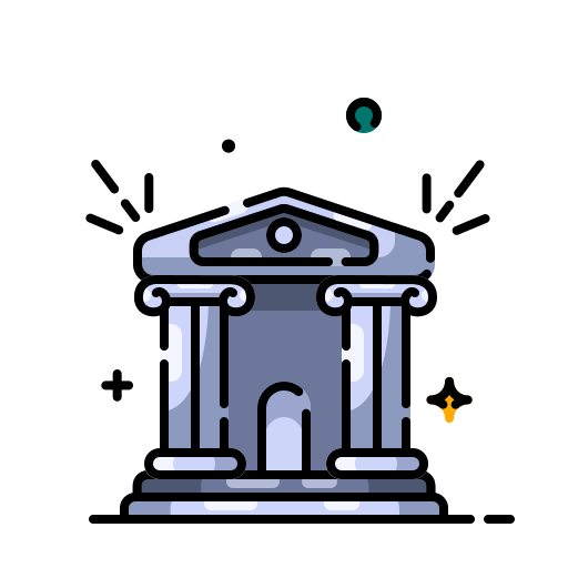 Museum Generic Outline Color icon