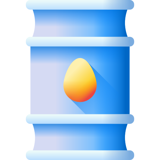 Нефтяная бочка 3D Color иконка