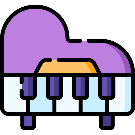 Piano Special Lineal color icon