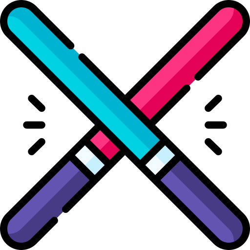 Light stick Special Lineal color icon