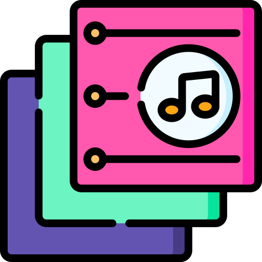 Playlist Special Lineal color icon