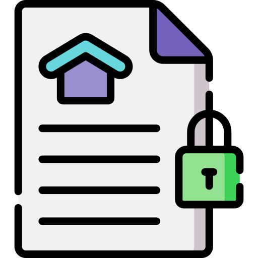 Legal document Special Lineal color icon
