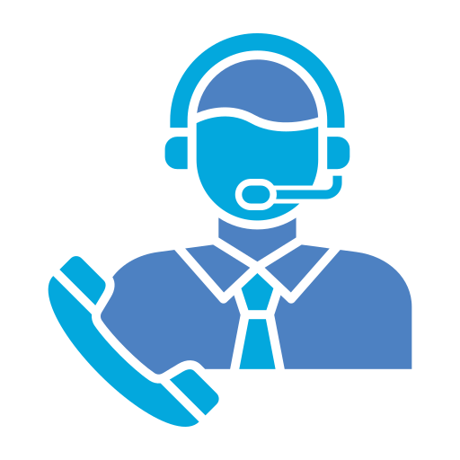 Customer service Generic Blue icon