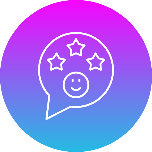 Good review Generic Flat Gradient icon