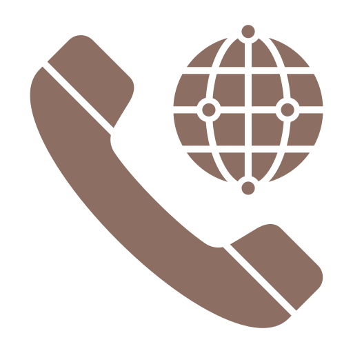 Международный звонок Generic Flat иконка