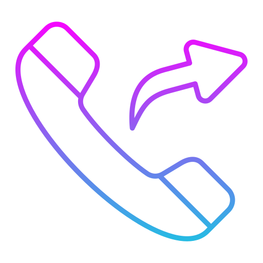 Outgoing Call Generic Gradient icon