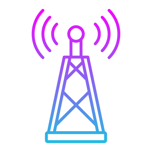 ラジオアンテナ Generic Gradient icon