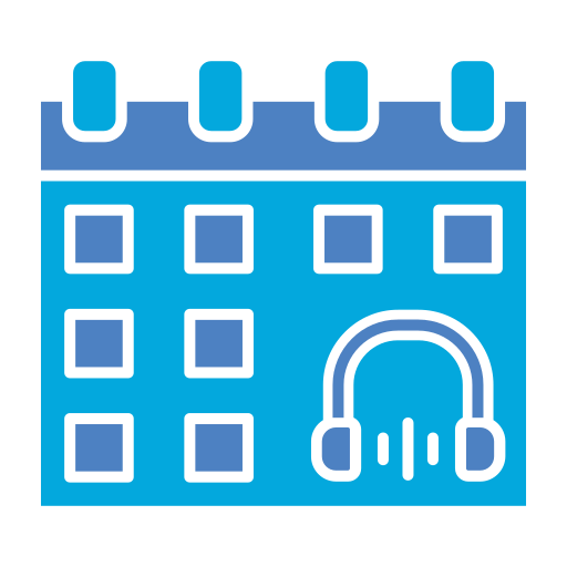 Calendar Generic Blue icon