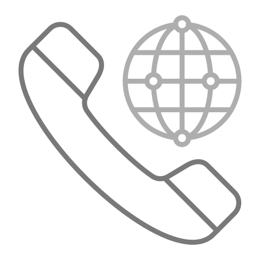 International call Generic Grey icon