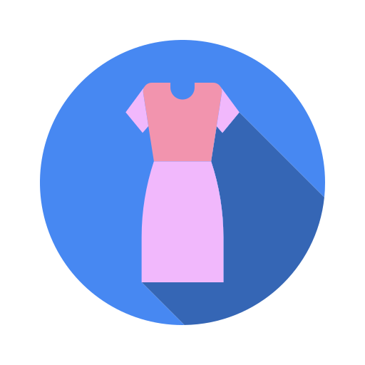 sukienka Generic Flat ikona