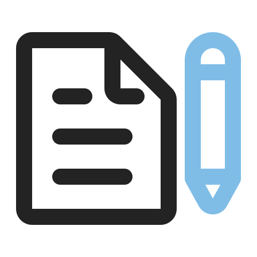 Notes Generic Outline Color icon